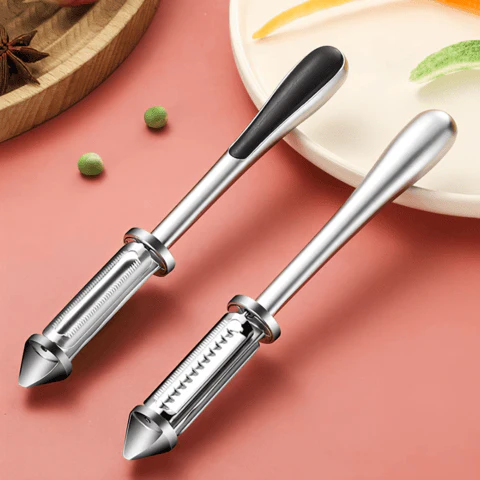 3 in 1 Stainless steel Multifunctional Veggie Peeler (Buy 1 Get 1 FREE) - Image 7