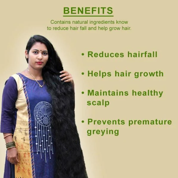 ADIVASI HERBAL NILAMBARI HAIR OIL! PACK OF 2 (BUY 1 GET 1 FREE)(4.9 ⭐⭐⭐⭐⭐ 93,830 REVIEWS) NEW - Image 6