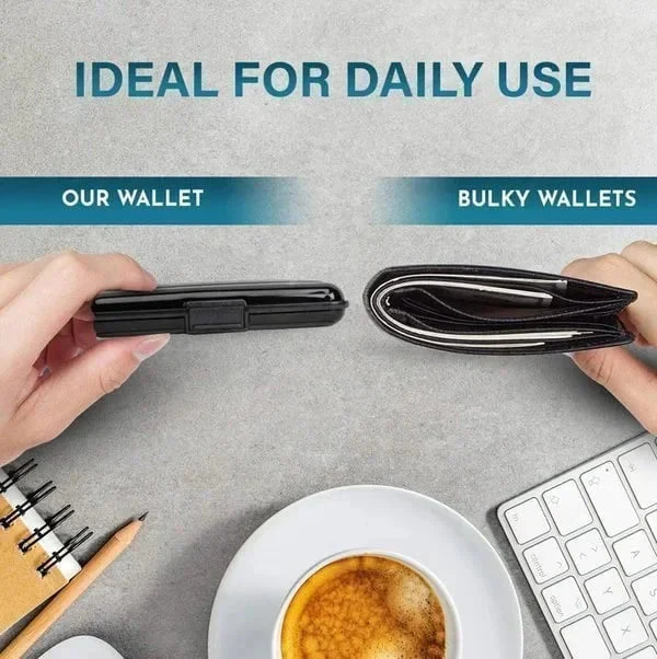 Alloy Anti-theft Aluminum Wallet - Image 8