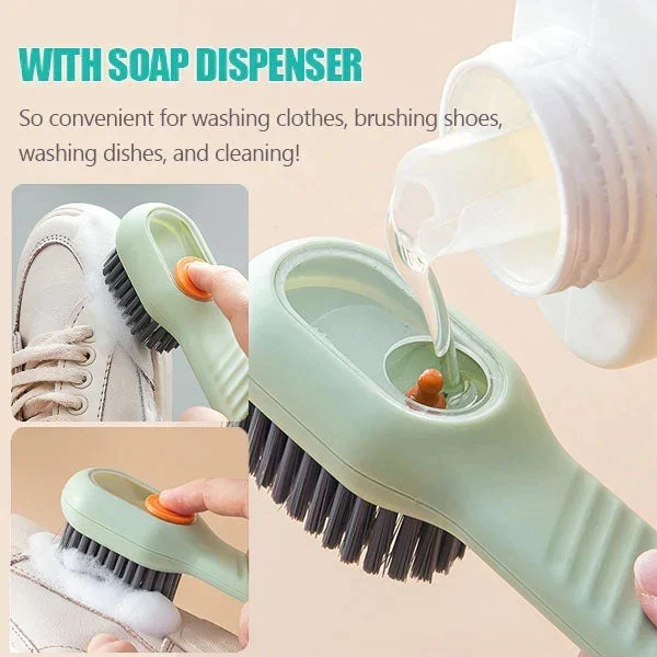 Multifunctional Scrubbing Brush With Soap Dispenser (Buy1 Get 1 Free) - Image 3