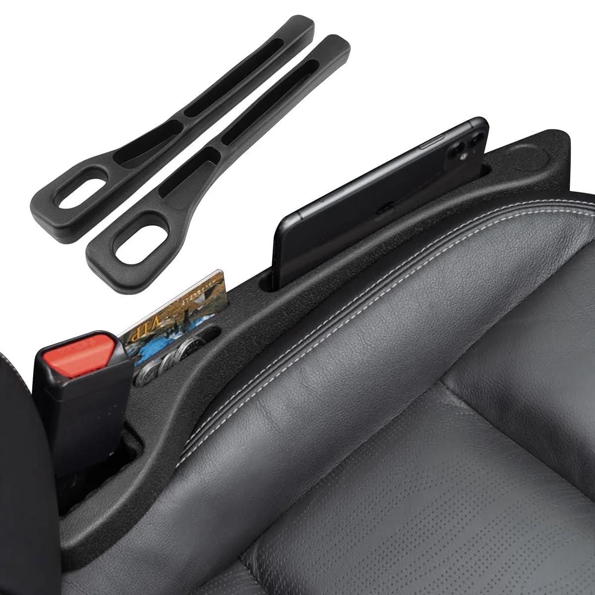 High-Quality Car Seat Gap Filler - Easy Installation- FIT FOR ALL CARS ( Pack of 2 ) - Image 6