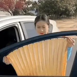 4 Piece Magnetic Curtains for Car Window - Image 4