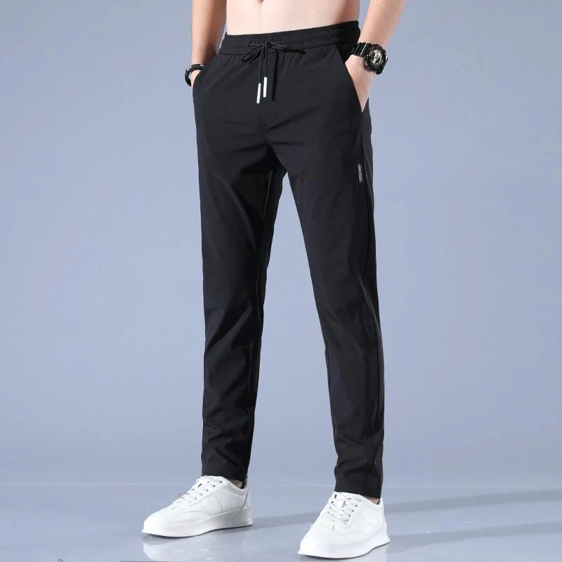 (Buy 1 Get 1 Free) MEN'S HIGH STRETCH SKINNY CARGO PANTS(Black & Grey) - Image 2