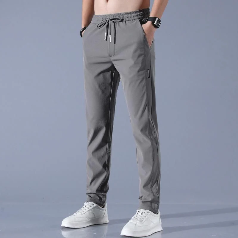 (Buy 1 Get 1 Free) MEN'S HIGH STRETCH SKINNY CARGO PANTS(Black & Grey) - Image 3