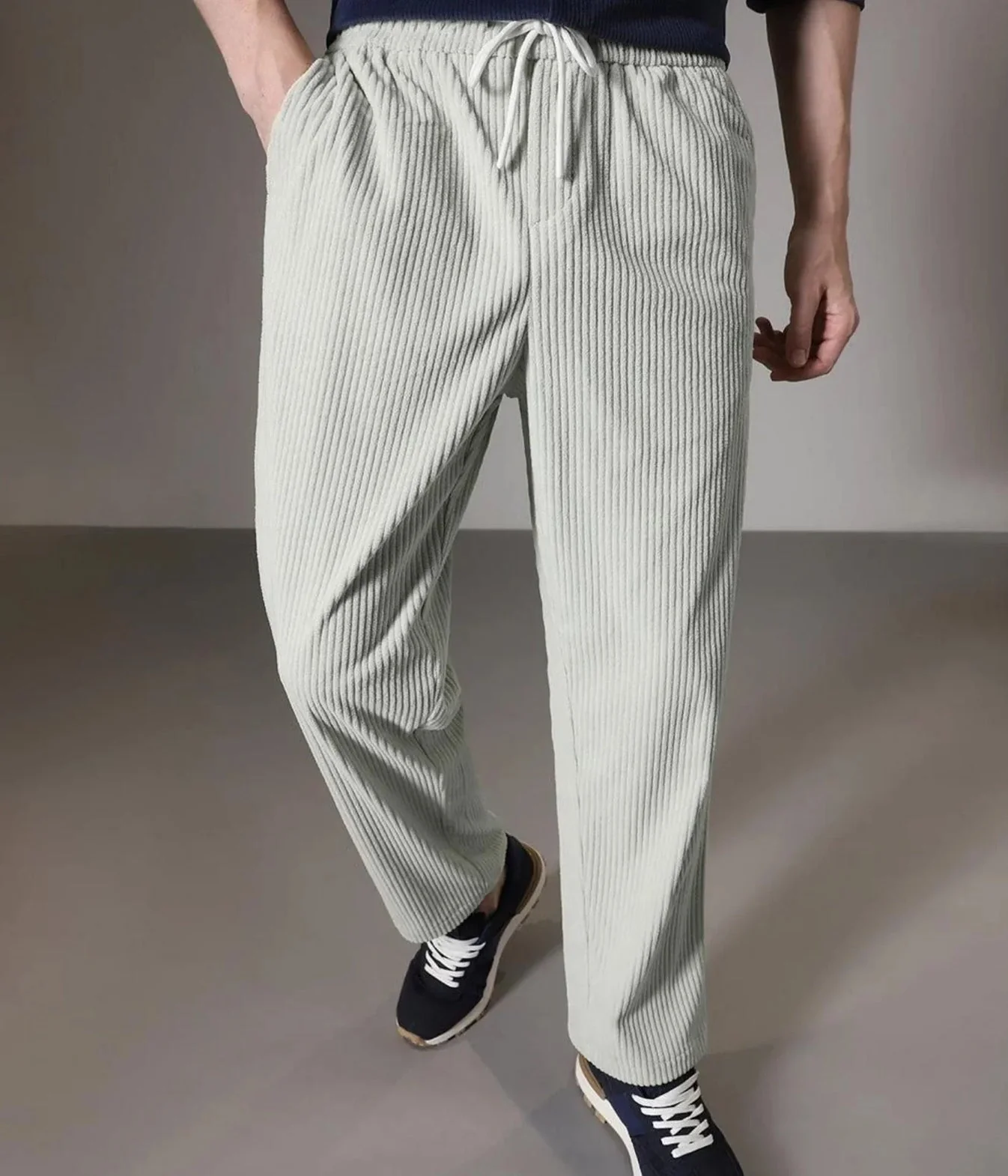 Combo of 2 Cuadray Fabric Stylish Pants | Perfect Blend of Comfort & Style - Black & Grey (Buy 1 Get 1 Freeš„š„) Regular - Image 6