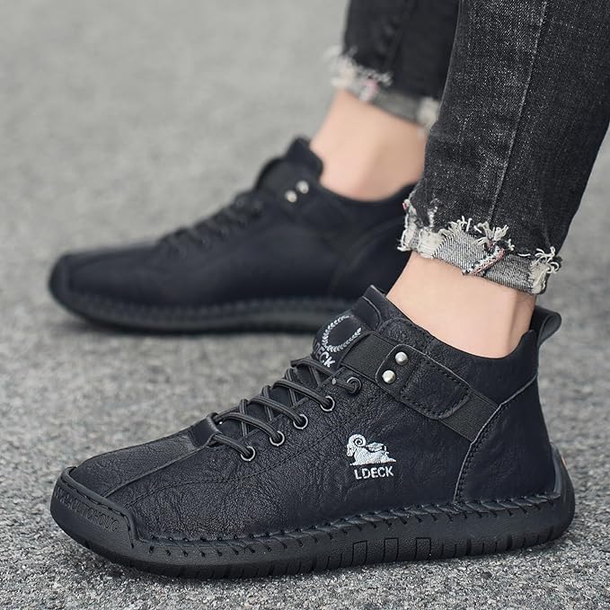 DAGY LEATHER SHOES - BLACK - Image 2