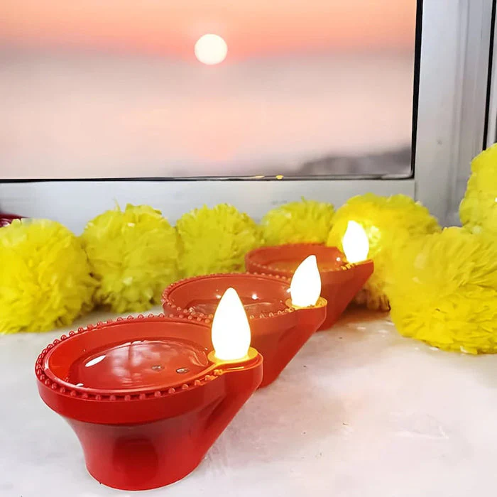 LED Water Sensor Diya - Image 2