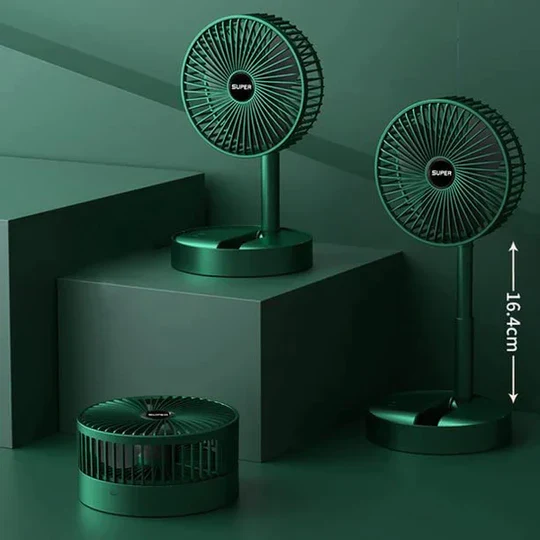 Space Life™ Powerful Rechargeable Table Fan - Image 6