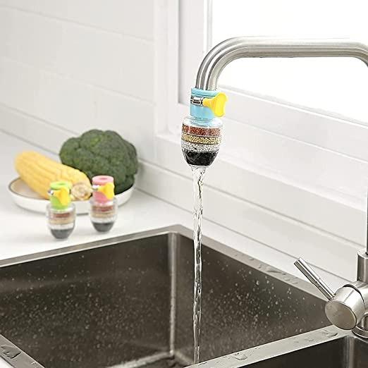 (Buy 1 Get 1 free) Multi-Layer Activated Carbon Water Faucet Filter (Assorted Color) - Image 13