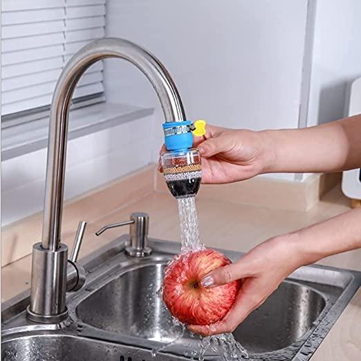 (Buy 1 Get 1 free) Multi-Layer Activated Carbon Water Faucet Filter (Assorted Color) - Image 4