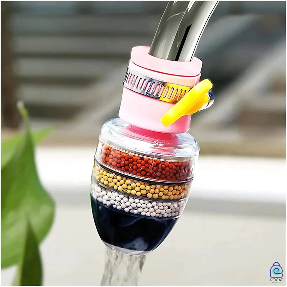 (Buy 1 Get 1 free) Multi-Layer Activated Carbon Water Faucet Filter (Assorted Color) - Image 5