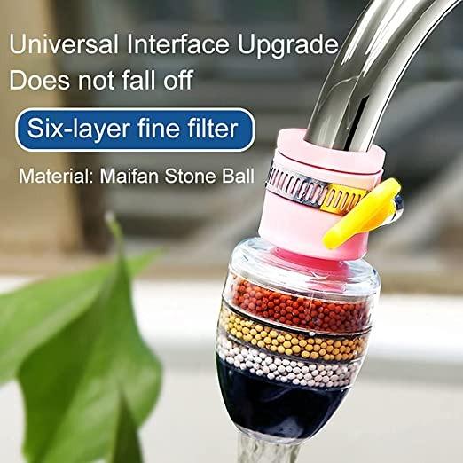 (Buy 1 Get 1 free) Multi-Layer Activated Carbon Water Faucet Filter (Assorted Color) - Image 8