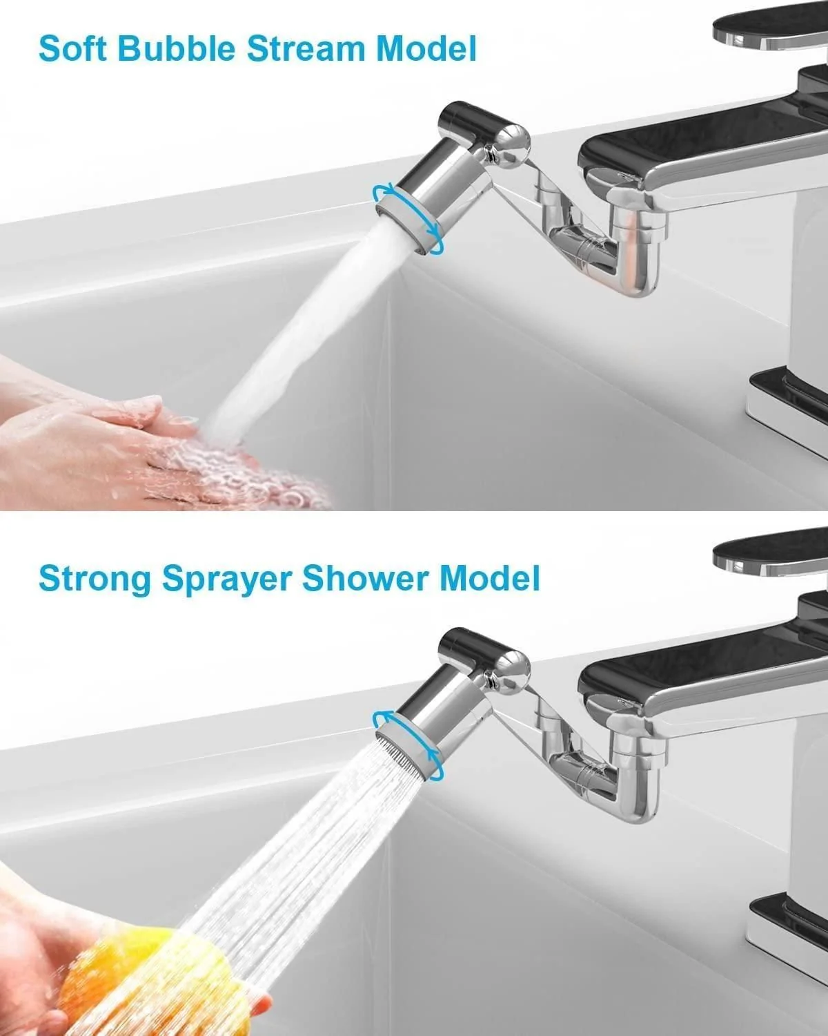 1080 DEG ROTATION FAUCET HEAD - Image 3