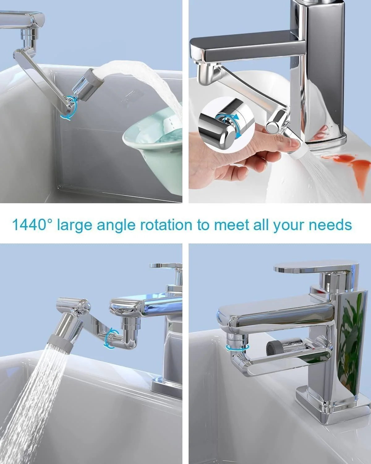 1080 DEG ROTATION FAUCET HEAD - Image 4