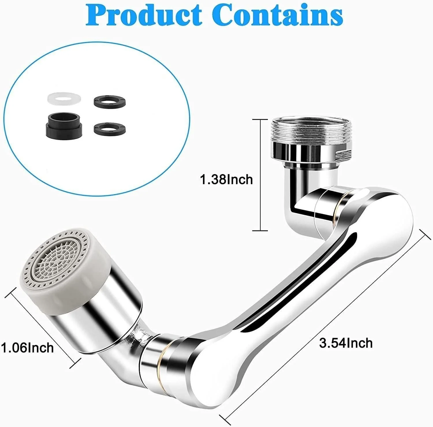 1080 DEG ROTATION FAUCET HEAD - Image 6
