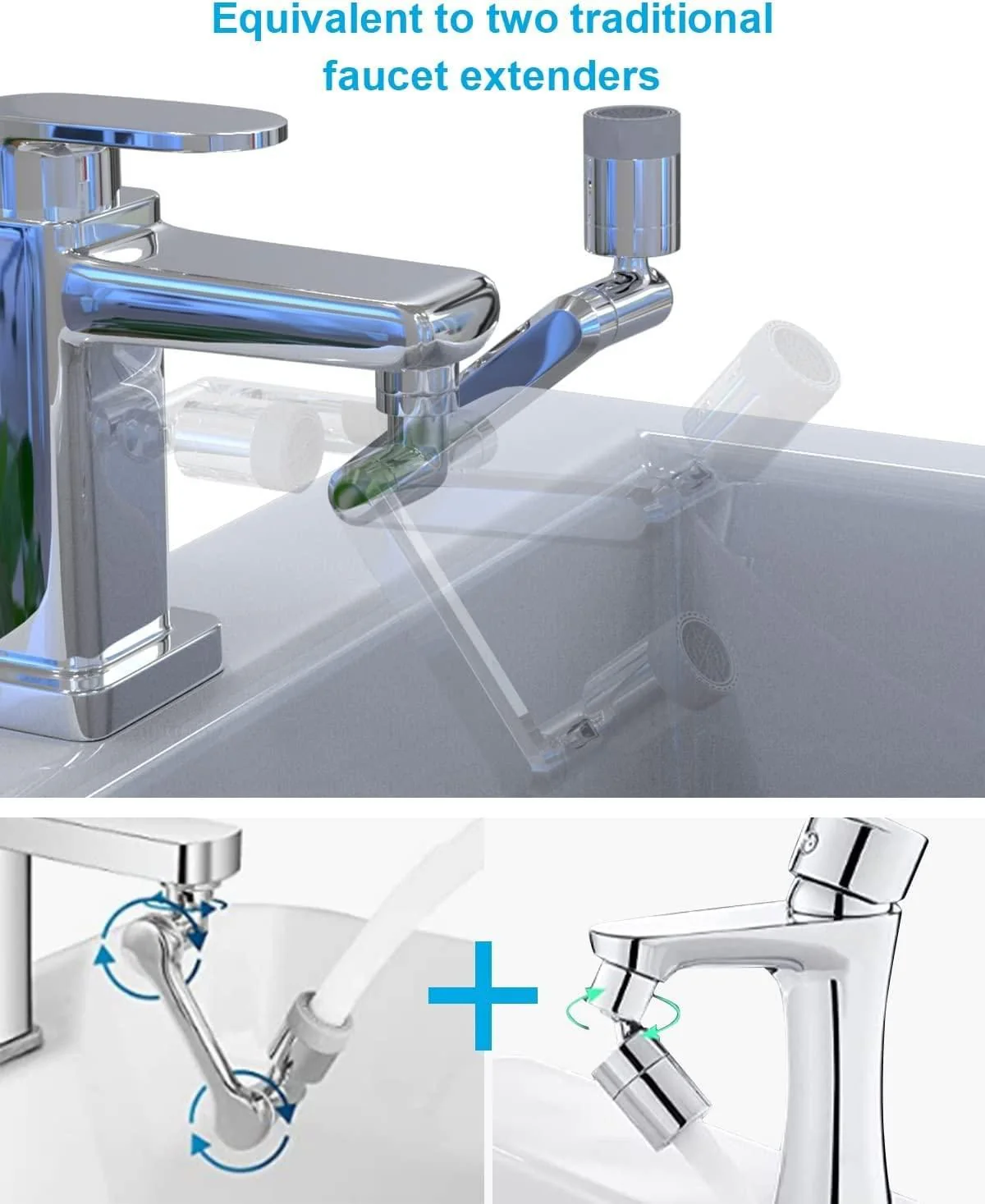 1080 DEG ROTATION FAUCET HEAD - Image 7