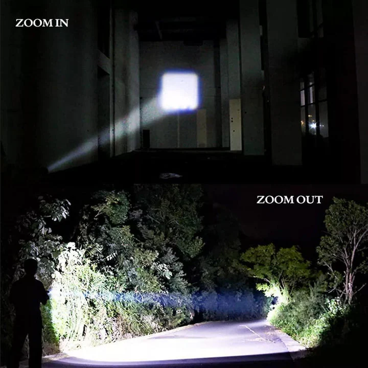 4000LM Waterproof Mini Flashlight Built in Battery USB Charging - Image 4