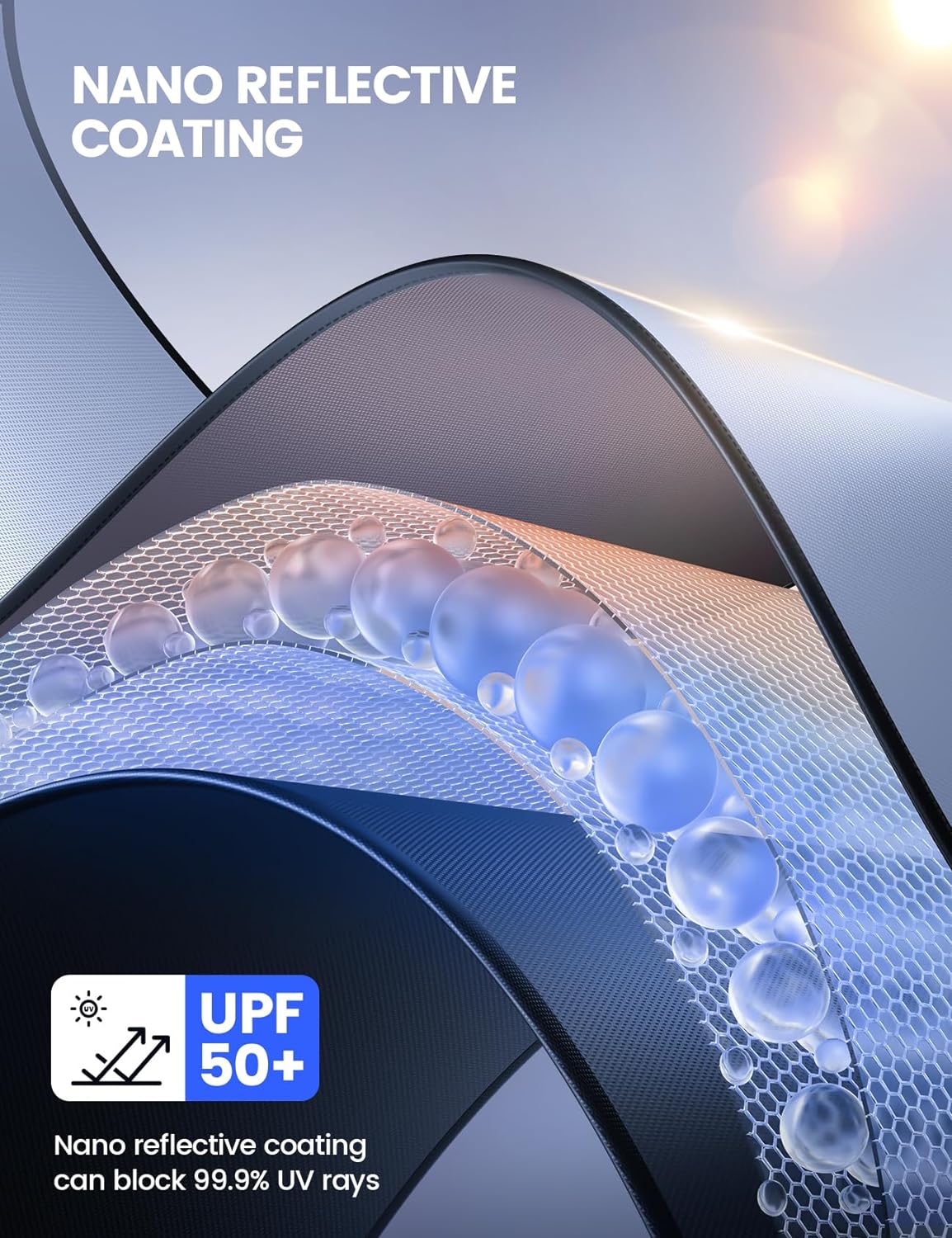 CAR SUNSHADE PROTECTORPROTECT CAR INTERIOR FROM UV RAYS AND HIGH HEAT - Image 8