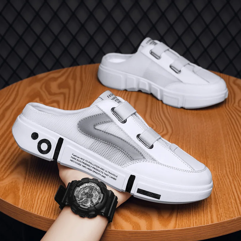 Half Slippers - Non-Slip Casual Shoes for Men - Image 4