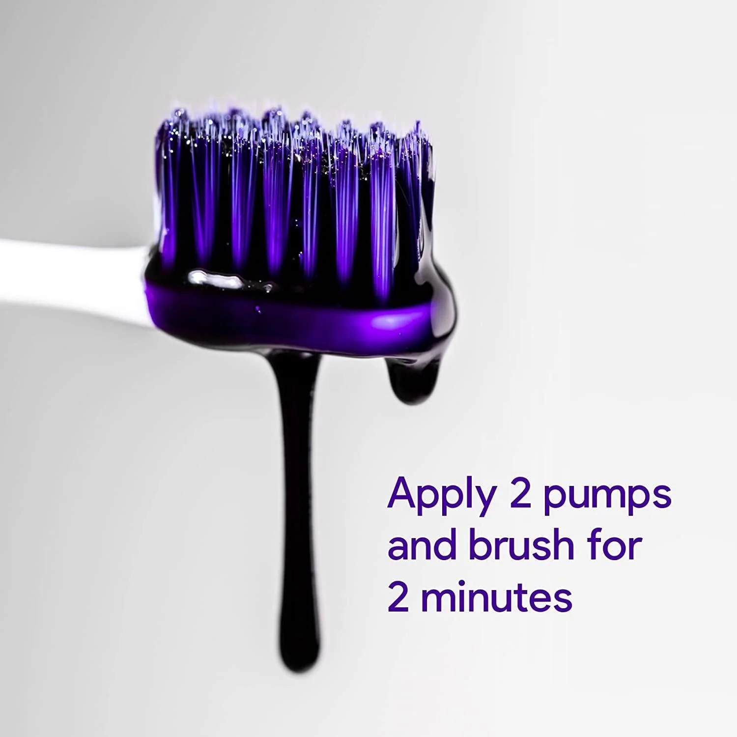 Purple Color Corrector Toothpaste For Teeth White - Image 3