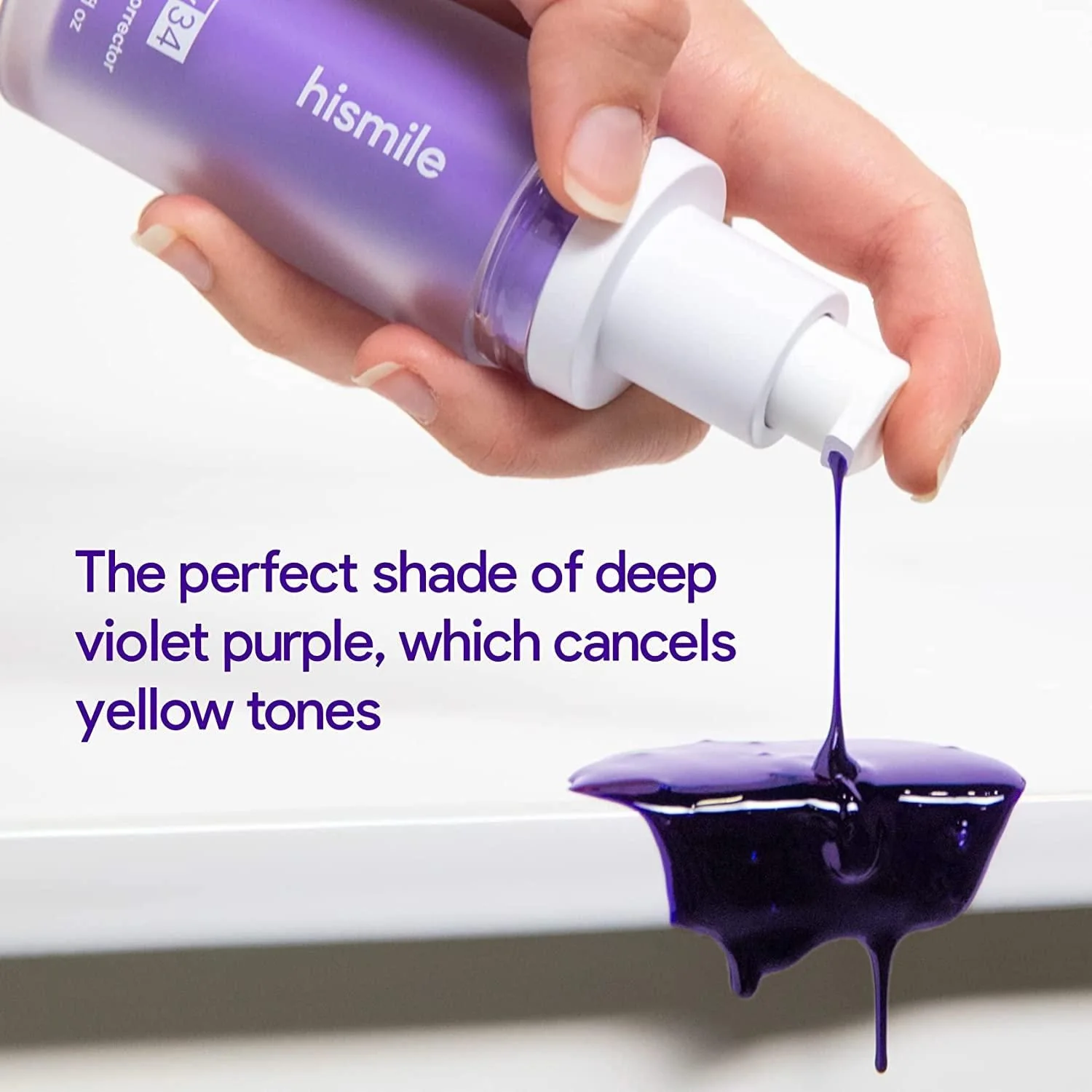 Purple Color Corrector Toothpaste For Teeth White - Image 4