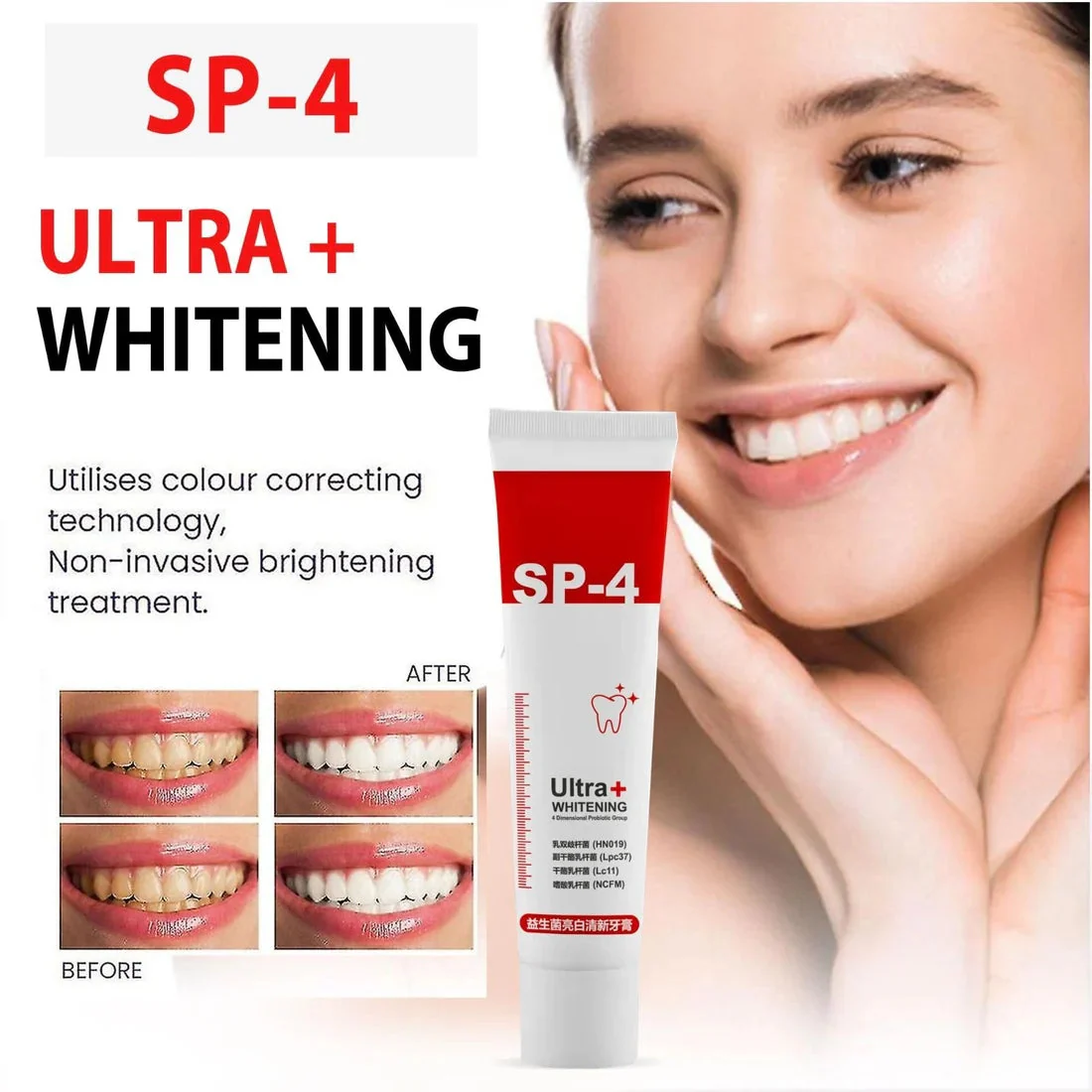 Intensive Teeth Whitening Toothpaste ( Buy 1 Get 1 Free ) - Image 2