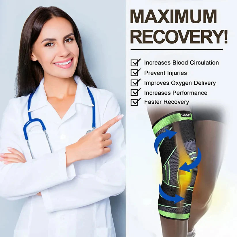KNEE COMPRESSION & SUPPORT SLEEVE - BUY 1 GET 1 FREE - Image 10