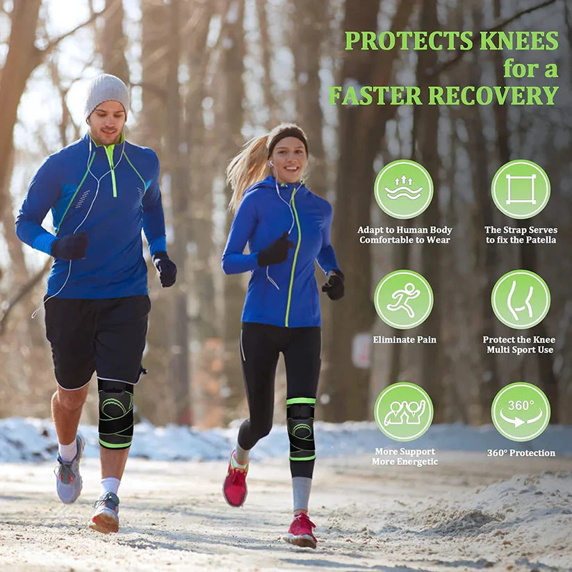 KNEE COMPRESSION & SUPPORT SLEEVE - BUY 1 GET 1 FREE - Image 8