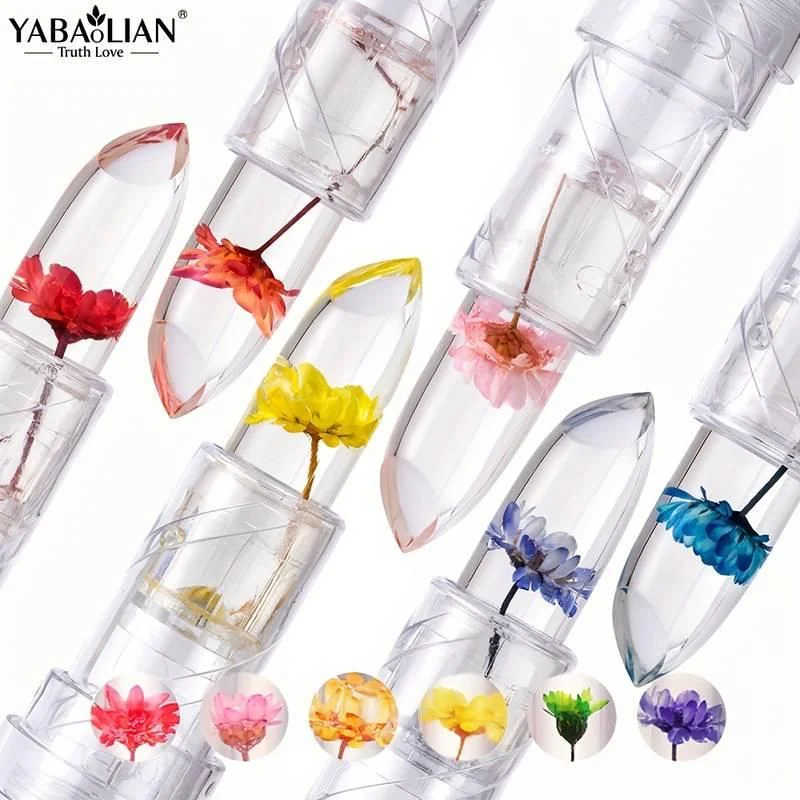 Crystal Jelly Flower Color Changing Lipstick - Image 4