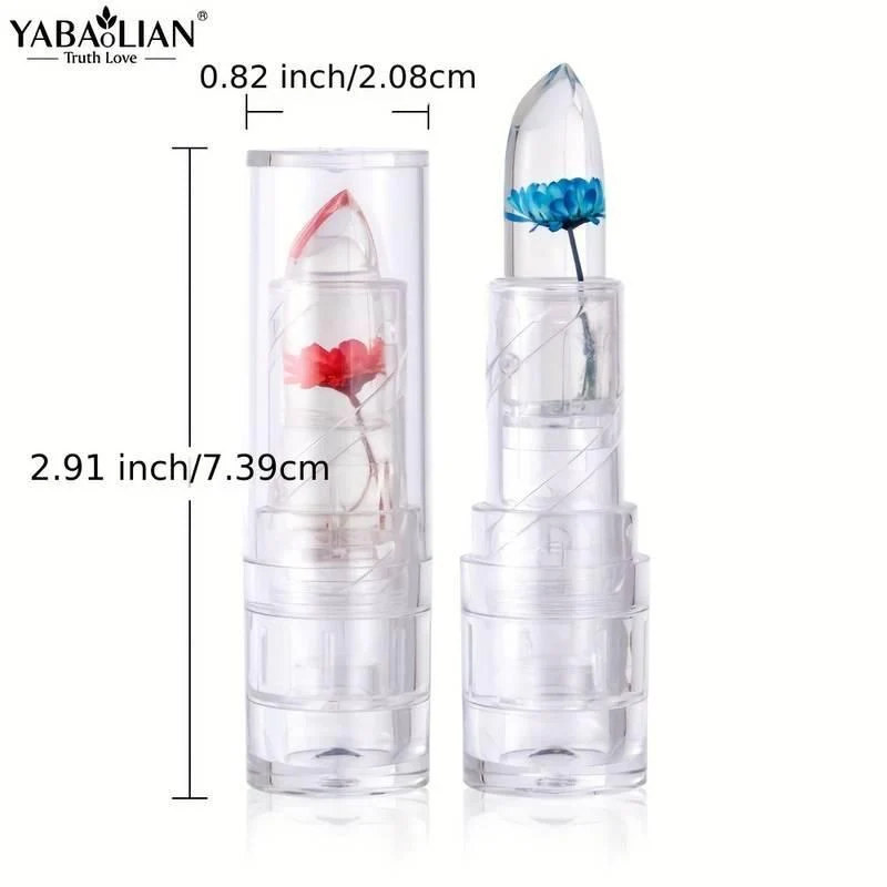 Crystal Jelly Flower Color Changing Lipstick - Image 5