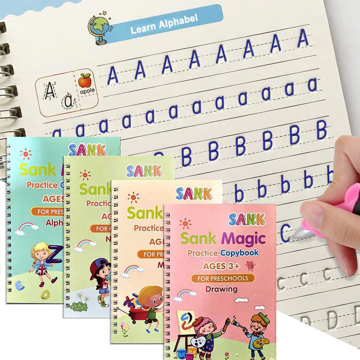 Magic Practice Copybook ( Pack of 4 ) - Image 3