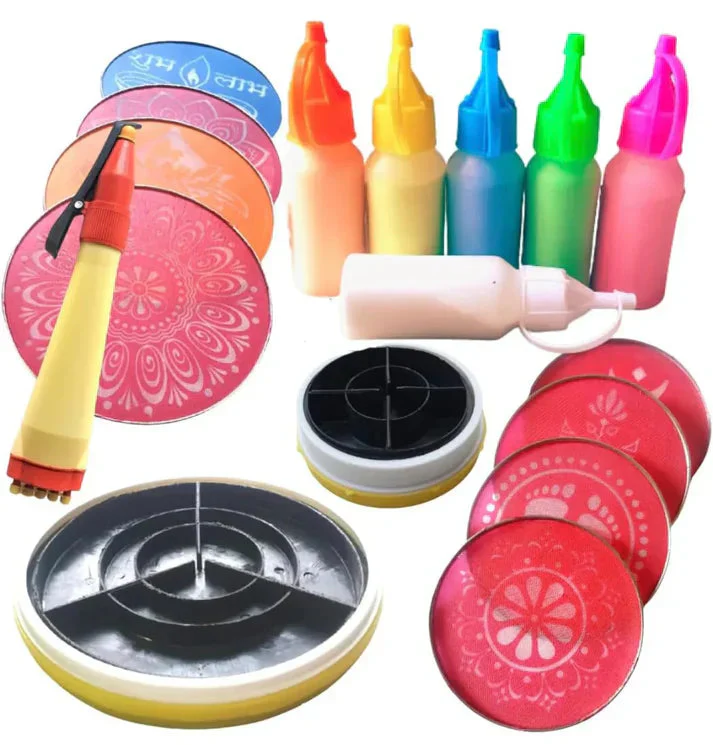 Magic Rangoli Kit – Create Stunning, Mess-Free Rangolis Instantly 🎨✨ (Diwali Offer -Limited Stock 🔥🔥) - Image 2