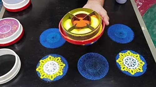Magic Rangoli Kit – Create Stunning, Mess-Free Rangolis Instantly 🎨✨ (Diwali Offer -Limited Stock 🔥🔥) - Image 4