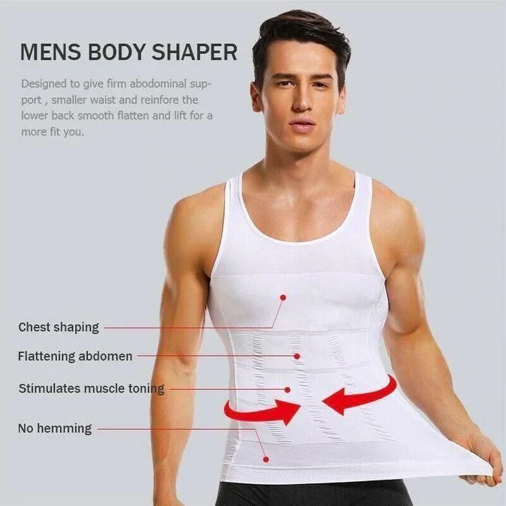 Men's Solid Compression Flexvest - Image 4