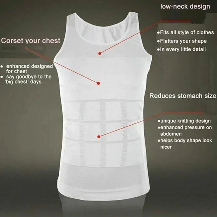 Men's Solid Compression Flexvest - Image 5
