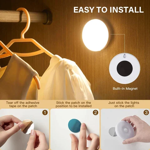 Space Life™ - Motion Sensor Re-Chargable Light - Image 3