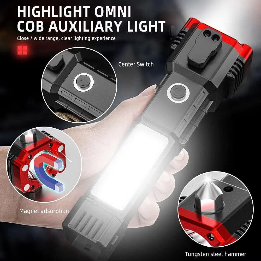 Multifunctional 8 in 1 Portable Ultra Bright Torch - Image 4