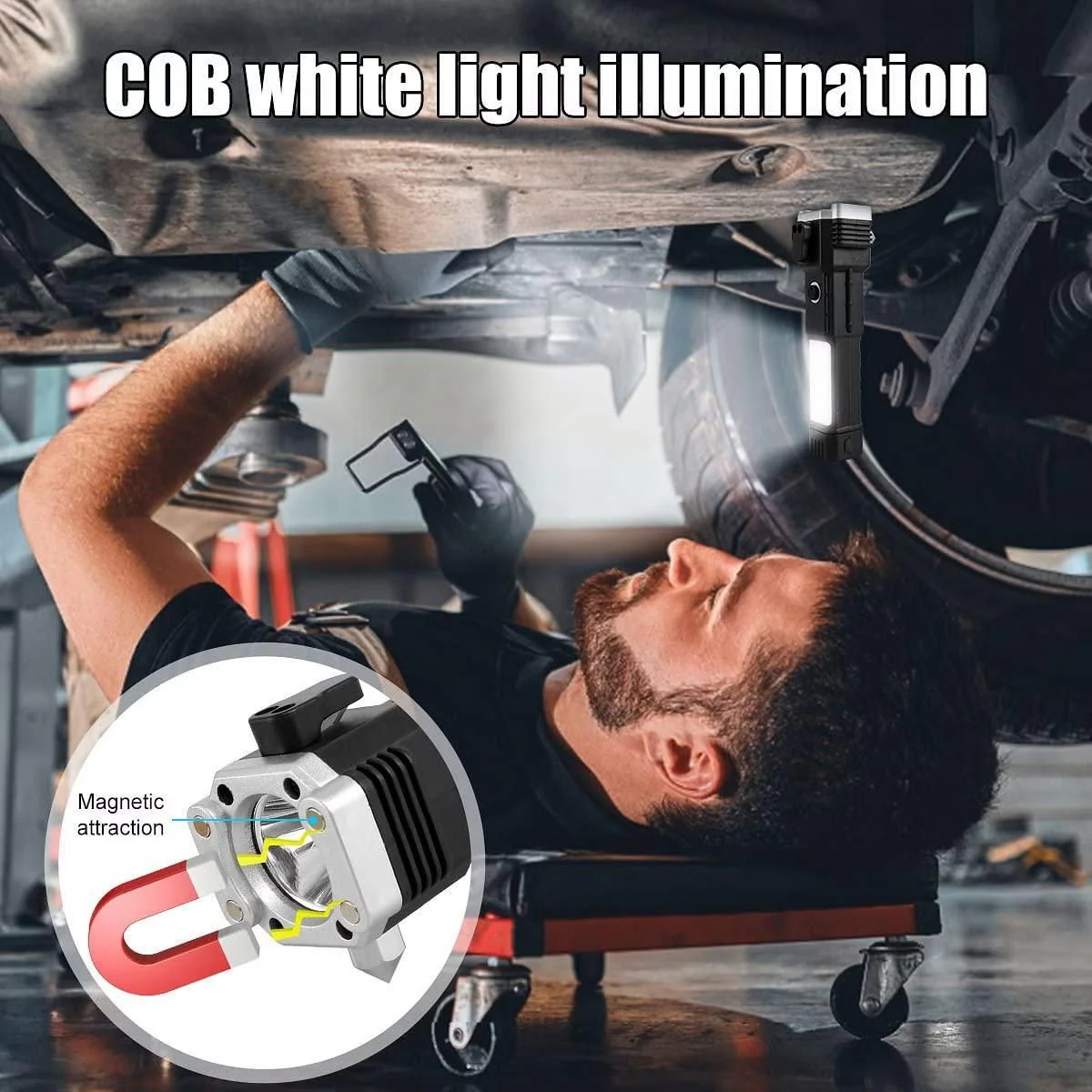 Multifunctional 8 in 1 Portable Ultra Bright Torch - Image 5