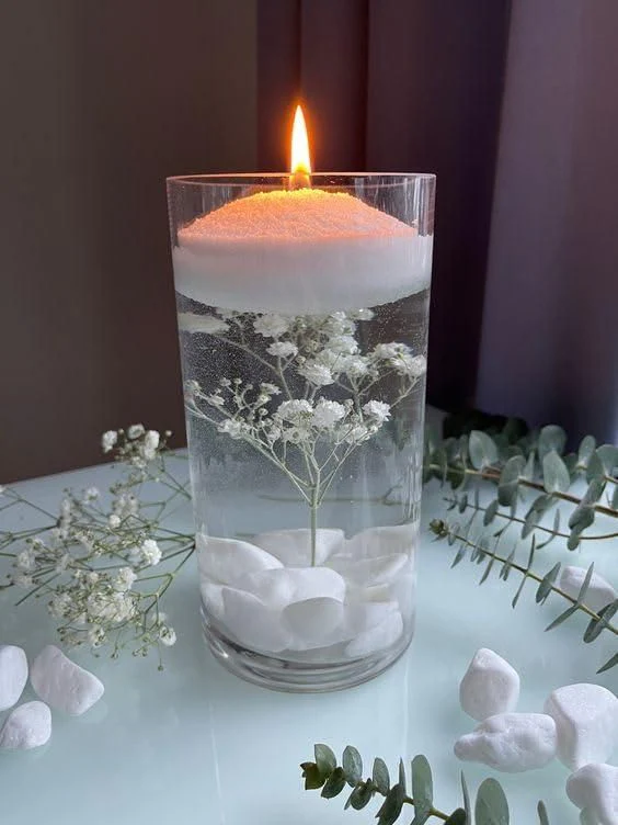 Pearl Soy Wax for Custom Candles 200gram + 50 Wicks - Image 2