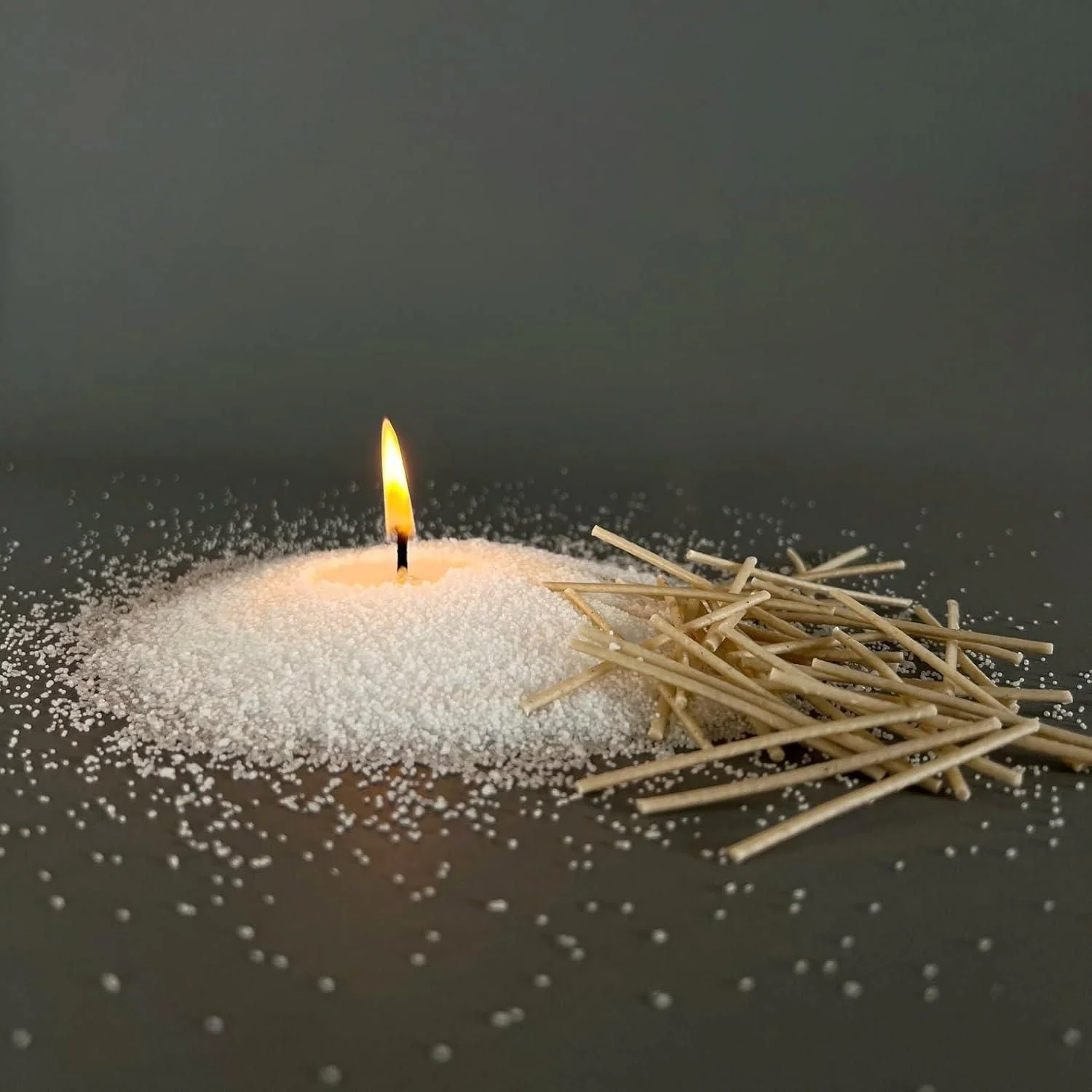 Pearl Soy Wax for Custom Candles 200gram + 50 Wicks - Image 5