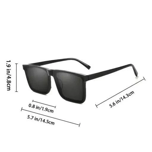 Phantom Men's Square Sunglasses - Image 6