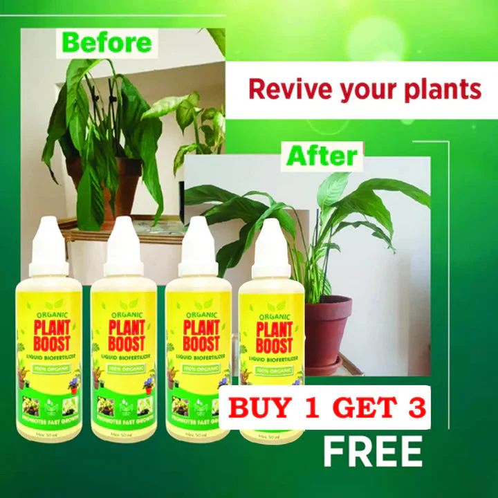 BIOPLANT™ Plant Boost Liquid Biofertilizer for All Crops,Organic (BUY 1 GET 3 FREE) (PACK OF 4) - Image 3