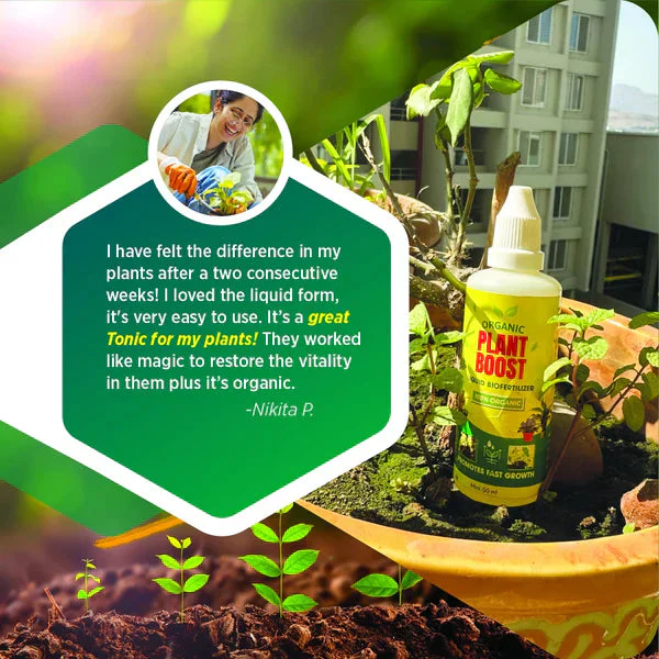 BIOPLANT™ Plant Boost Liquid Biofertilizer for All Crops,Organic (BUY 1 GET 3 FREE) (PACK OF 4) - Image 7