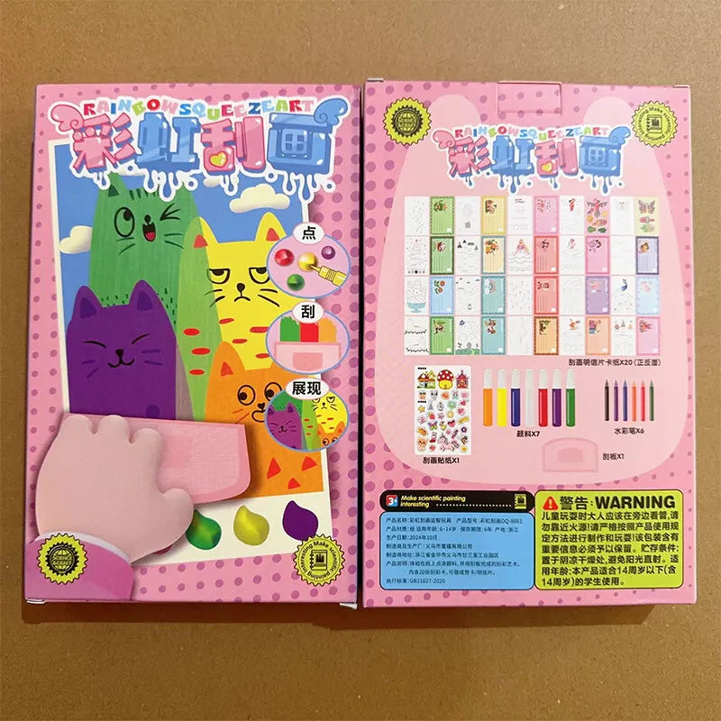 Rainbow Dot Painting Art Kits - Image 6