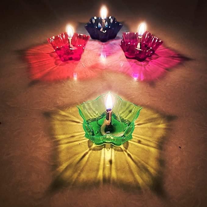 🪔 LAST DAY 50% 0FF 🪔 3D REFLECTIVE DIYA SET - Image 4