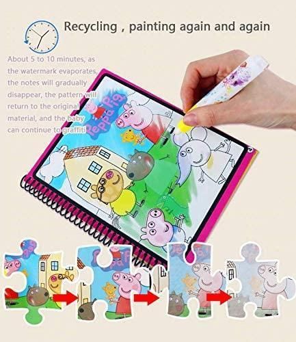Reusable Magic Water Painting Book ( Pack of 4 ) - Image 6