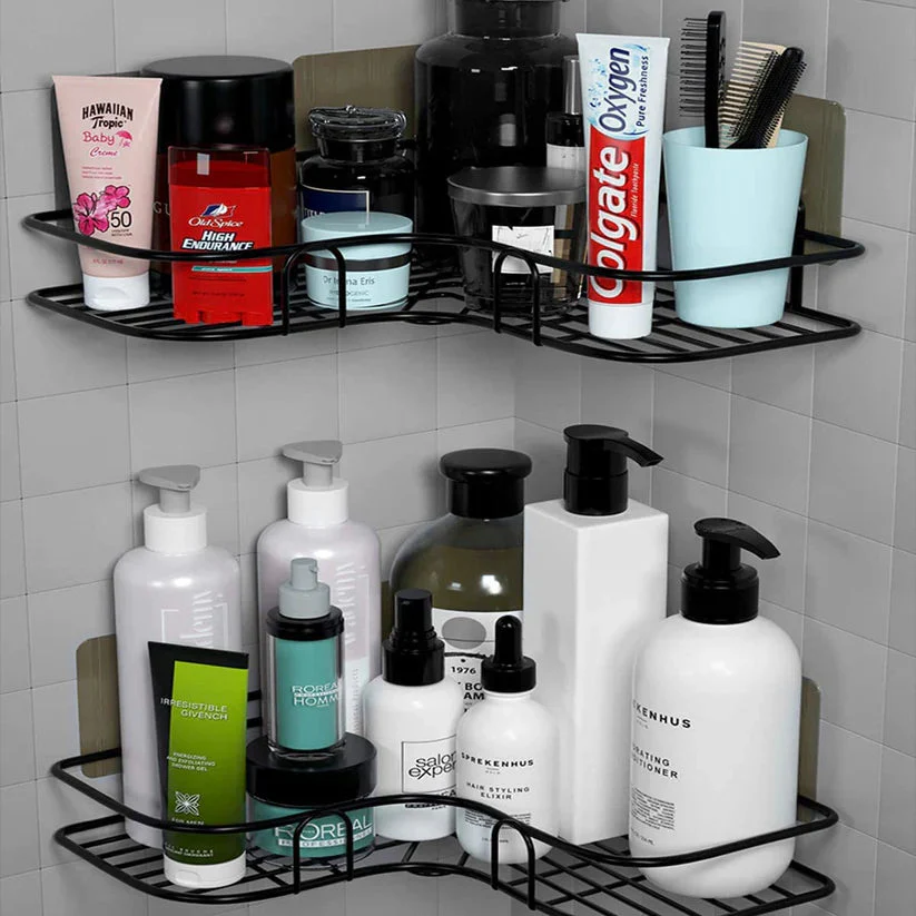 Self Adhesive Metal Corner Shelf (Buy 1 Get 1 Free) - Image 2