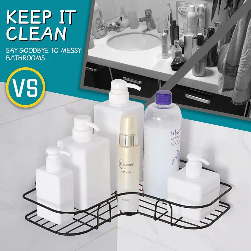 Self Adhesive Metal Corner Shelf (Buy 1 Get 1 Free) - Image 7