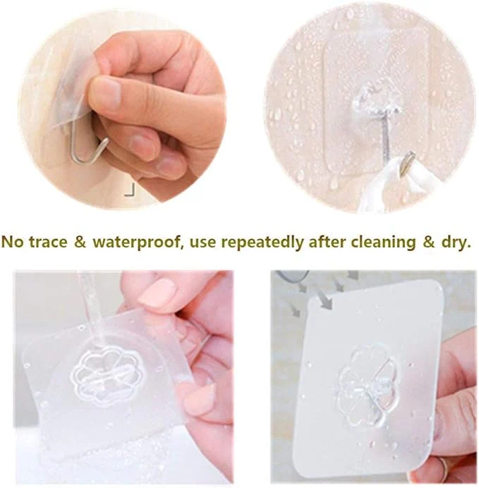ExcelBond™ Self Adhesive Wall Hooks- Pack of 50 (BUMPER🔥 50% OFF) - Image 3