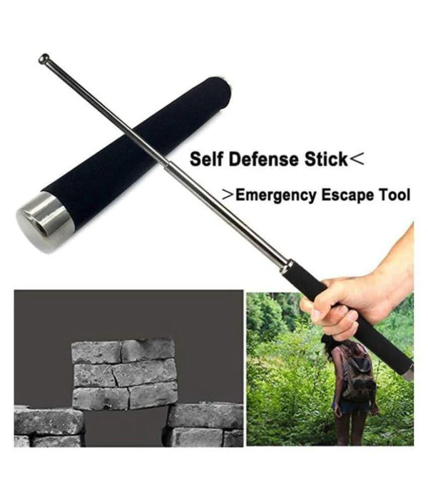 PREMIUM METAL SELF DEFENCE STICK (Heavy Metal and Extendable) - Image 12